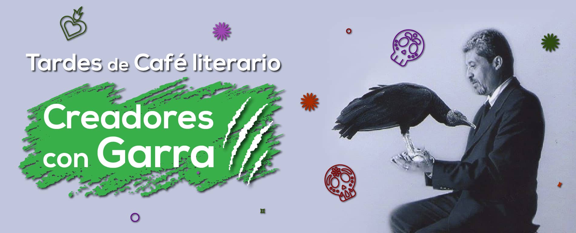 Café Literario Creadores con Garra Colegio San Ángel Poza Rica Slider