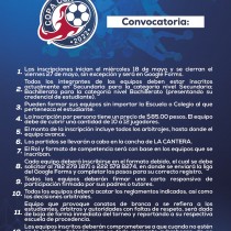 Copa CSA Poza Rica Convocatoria